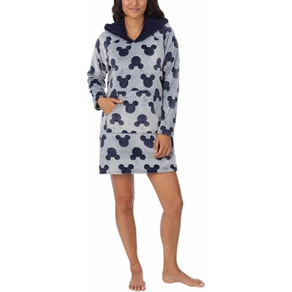 Disney Other - Disney's Mickey Mouse Fleece Lounger Hoodie Large